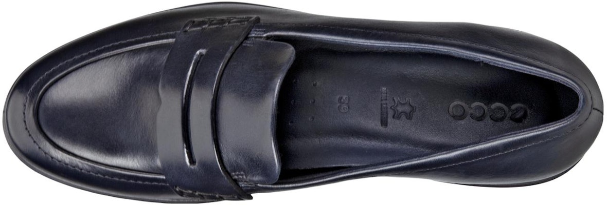 (Women) ECCO Pointed Toe Slip-On Loafer 'Blue' 21732301038 Purchase (Women) ECCO Pointed Toe Slip-On Loafer 'Blue' 21732301038
