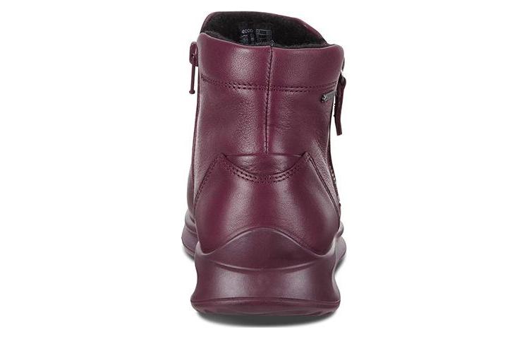 (W) ECCO Round Toe Short Boot 'Magenta' 圖 4