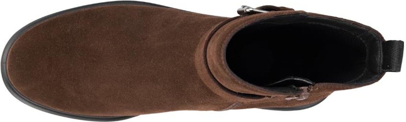 (Women) ECCO Round Toe Zip Ankle Boots 'Velvet Coffee' 22201305072 Lookbook (Women) ECCO Round Toe Zip Ankle Boots 'Velvet Coffee' 22201305072