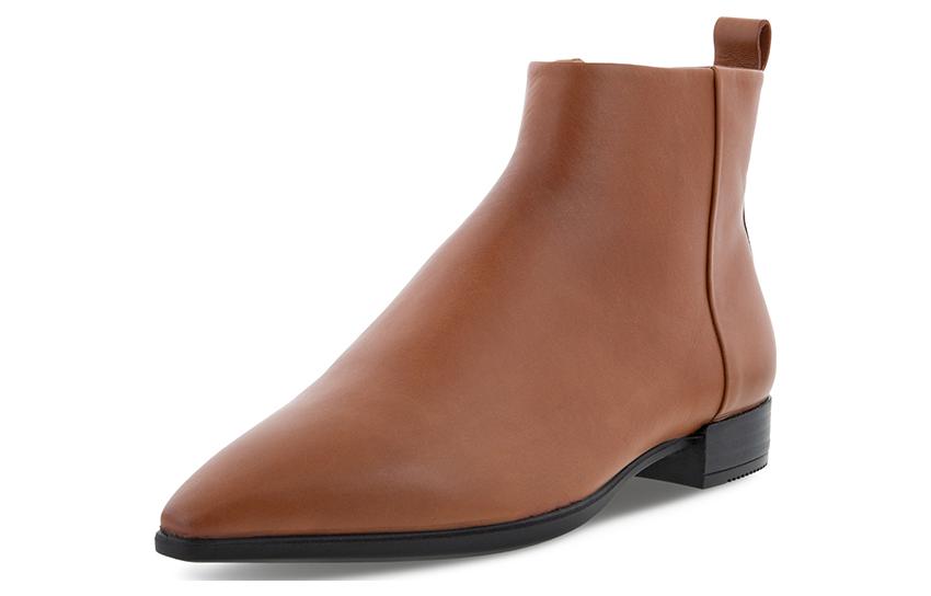 (W) ECCO Sculptured 20 Leather Ankle Boot 'Pumpkin Brown' 圖 2