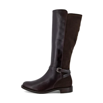 (W) ECCO Sculptured 25 'Coffee High Boot'