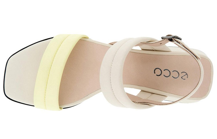 (W) ECCO Sculptured Series 'Simplistic Casual Gray Yellow Sandal' 圖 3