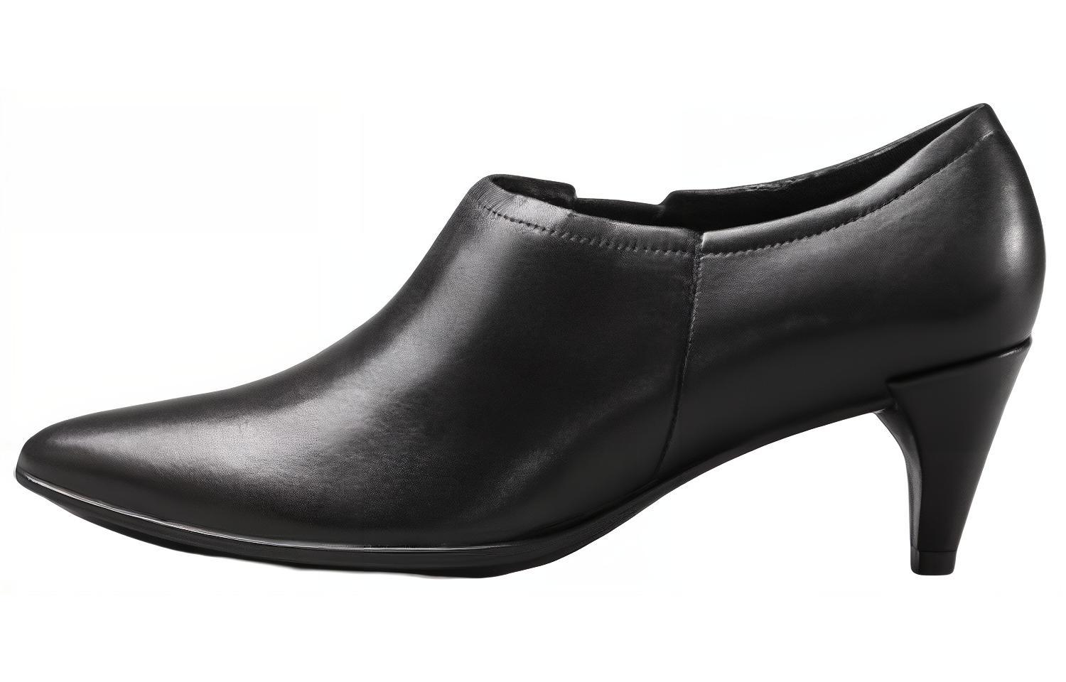 (Women) ECCO Sculptured Series Black 'Simple Pointed-Toe Formal Heel' 26440301001