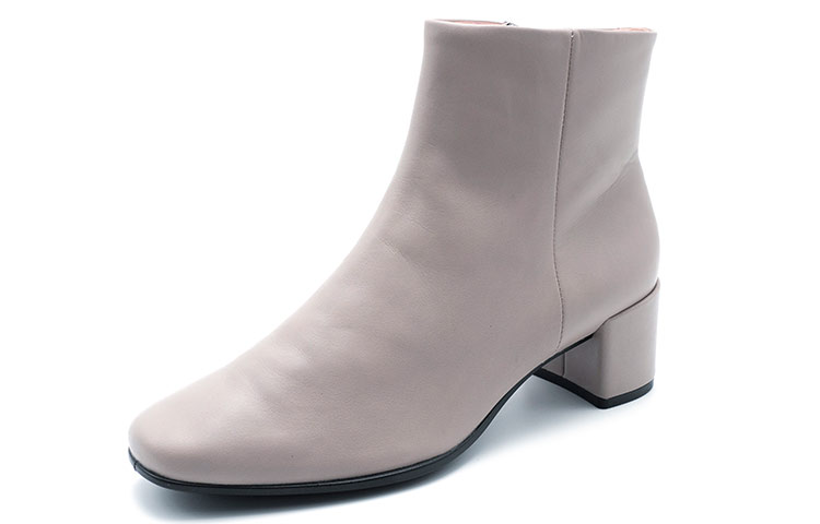 (W) ECCO Sculptured Series Retro Fashion Zip Boot 'Grey Pink' 圖 2
