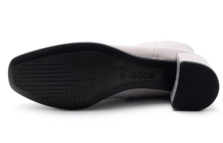 (W) ECCO Sculptured Series Retro Fashion Zip Boot 'Grey Pink' 圖 5