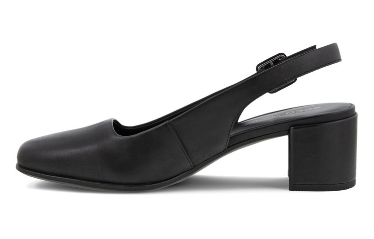 (W) ECCO Sculptured Series Retro Sandals 'Mary Jane Black'