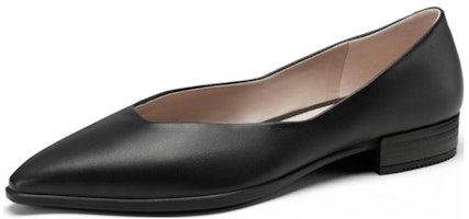 (Women) ECCO Sculptured Toe Cap Slip-On 'Black Commuter' 21420301001 (Women) ECCO Sculptured Toe Cap Slip-On 'Black Commuter' 21420301001