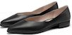 (W) ECCO Sculptured Toe Cap Slip-On 'Hitam Komuter' 21420301001