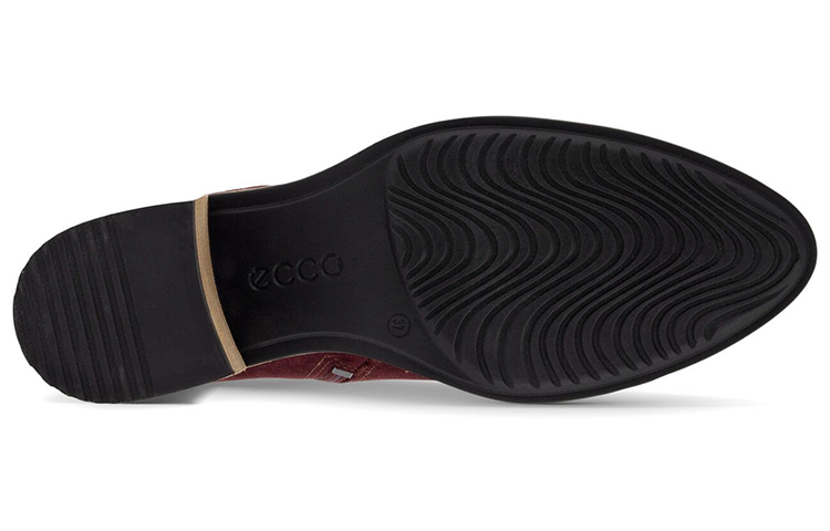 (W) ECCO Shape 35 Sartorelee 'Red Waterproof Leather Fashion Zip Boot' 圖 5