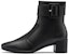 (W) ECCO Shape 35 But Ankle 'Kulit Hitam Zip Sisi Tumit Blok' 29065301001