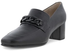 (Women) ECCO Shape 35 Square Toe 'Black Casual Chunky Heel' 29091301001 (Women) ECCO Shape 35 Square Toe 'Black Casual Chunky Heel' 29091301001