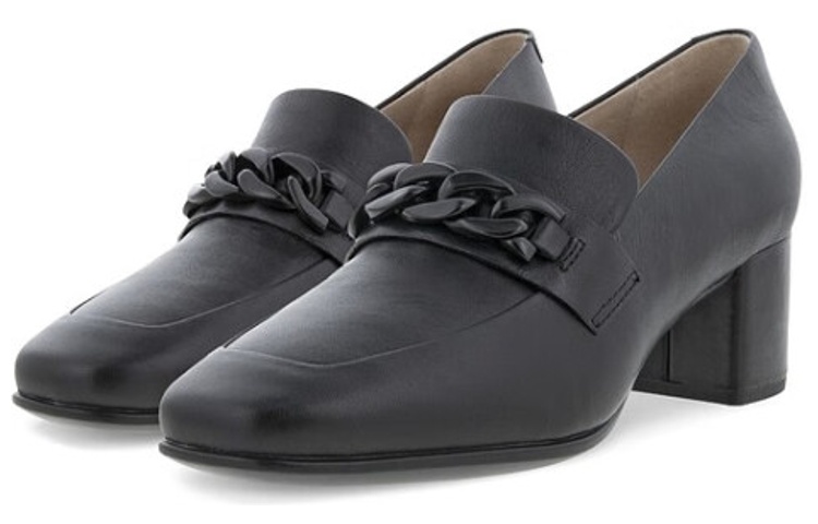 Order (Women) ECCO Shape 35 Square Toe 'Black Casual Chunky Heel' 29091301001