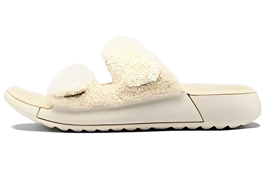 (Women) ECCO Sheepskin 'Nude Comfort Casual Slide' 21531360818