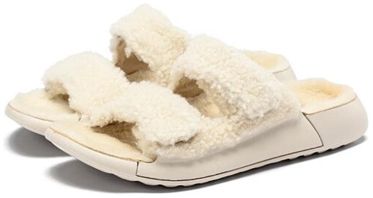 (Women) ECCO Sheepskin 'Nude Comfort Casual Slide' 21531360818 Lookbook (Women) ECCO Sheepskin 'Nude Comfort Casual Slide' 21531360818