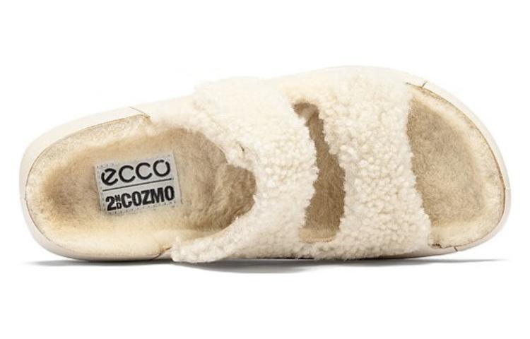 Shop (W) "ECCO Sheepskin Chanclas Cómodas Casuales en Color Nude" 21531360818
