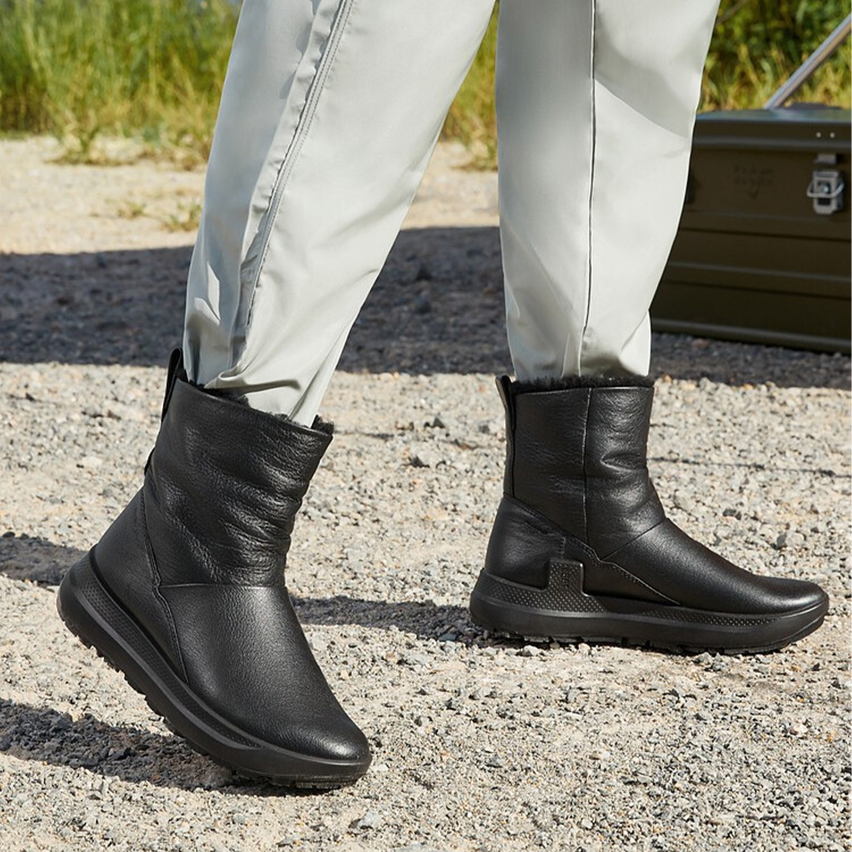 (W) ECCO Short Boot 'Black CMFT Fashion' 圖 4