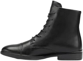 (Women) ECCO Soft 15 Series Leather Lace-Up Round Toe Boots 'Black' 21692301001 (Women) ECCO Soft 15 Series Leather Lace-Up Round Toe Boots 'Black' 21692301001