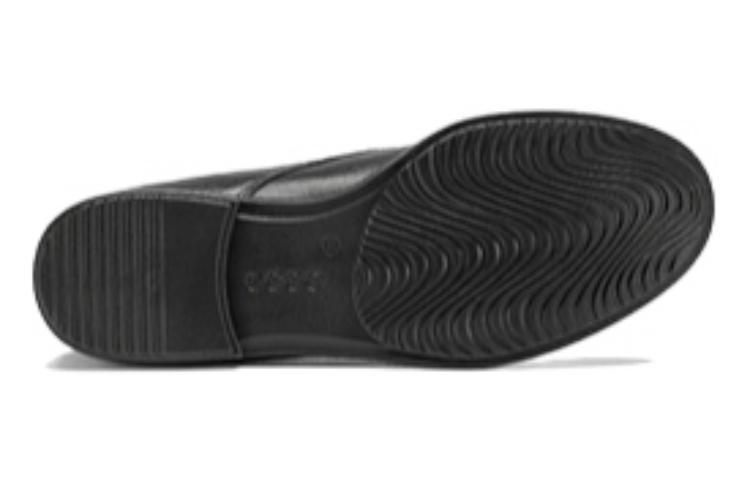 Details for (Women) ECCO Soft 15 Series Leather Lace-Up Round Toe Boots 'Black' 21692301001