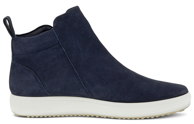 (W) ECCO Soft 7 'Navy Snake Print Zip Bootie' 圖 2