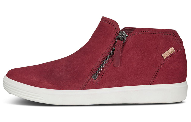 (W) ECCO Soft 7 'Red Zip'