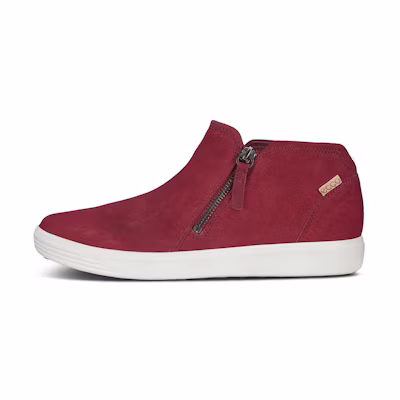 (W) ECCO Soft 7 'Red Zip'