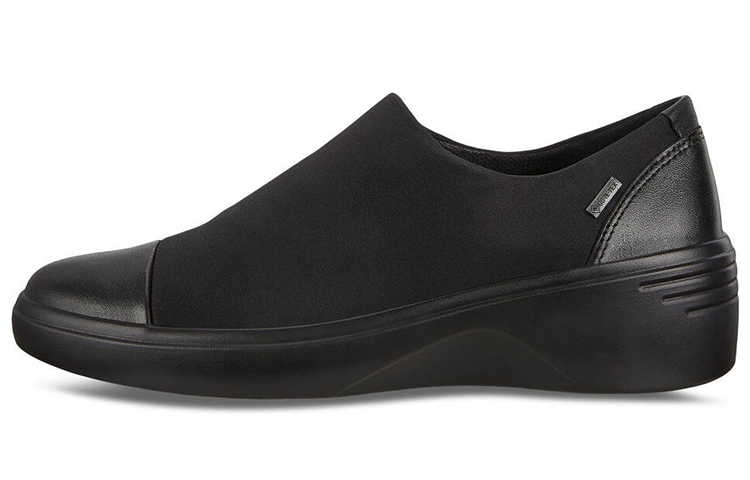 (Women) ECCO Soft 7 GTX 'Black Slip-On' 47091351052