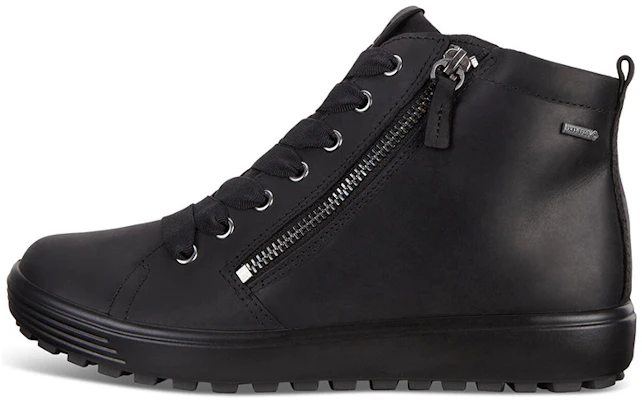(W) ECCO Soft 7 Tred GTX Hi 'Cremallera Negra' 45016302001 Buy (W) ECCO Soft 7 Tred GTX Hi 'Cremallera Negra' 45016302001