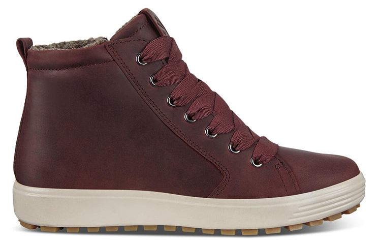 Order (W) ECCO Soft 7 Tred GTX Hi 'Red Zip' Merah Lelaki Sneakers Kasual. 45016302474