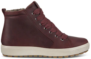 Order (W) ECCO Soft 7 Tred GTX Hi 'Red Zip' Merah Lelaki Sneakers Kasual. 45016302474