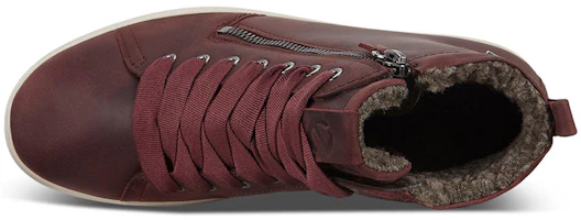 Lookbook (W) ECCO Soft 7 Tred GTX Hi 'Red Zip' Merah Lelaki Sneakers Kasual. 45016302474