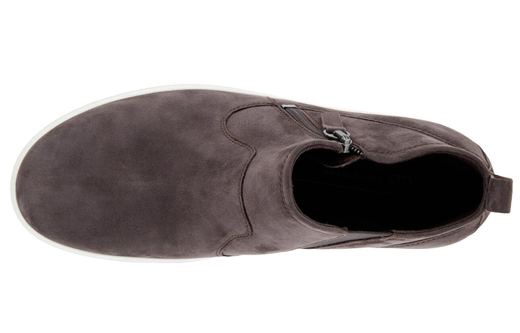 Lookbook (W) ECCO Soft Classic 'Bota Gris con Cremallera' 85763302576