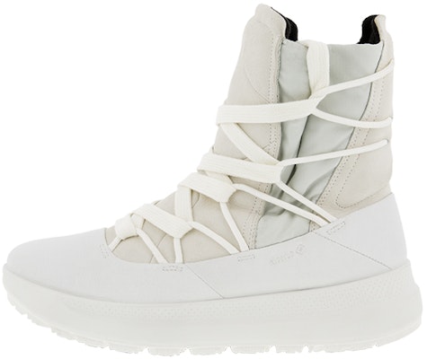 (Women) ECCO Solice 'Wide Lace White Casual Outdoor Snow Boot' 42016350236 Buy (Women) ECCO Solice 'Wide Lace White Casual Outdoor Snow Boot' 42016350236