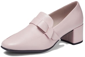 (Women) ECCO Square Toe Chunky Heel 'Nude Pink' 29090301118 (Women) ECCO Square Toe Chunky Heel 'Nude Pink' 29090301118
