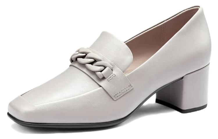 Order (Women) ECCO Square Toe Slip-On Loafer 'Grey Pink' 29091301386