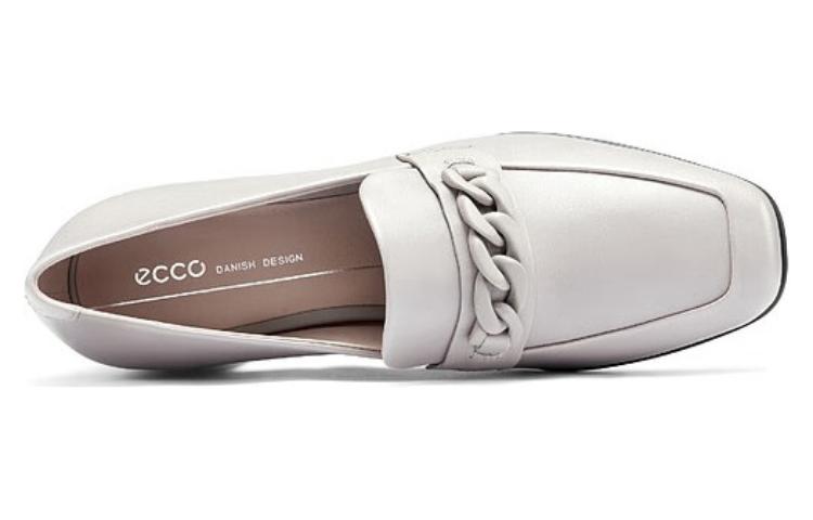 Shop (Women) ECCO Square Toe Slip-On Loafer 'Grey Pink' 29091301386