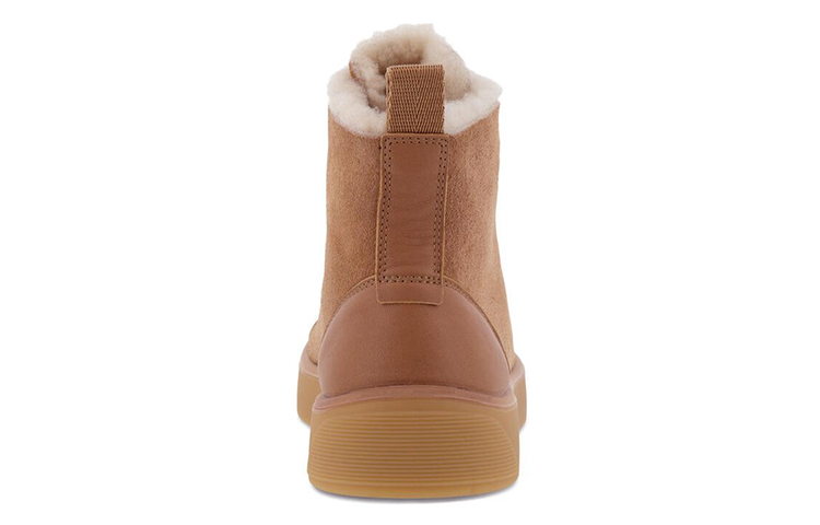 Shop (Women) ECCO Street Tray 'Brown Wool-Lined Casual Boot' 29124360220
