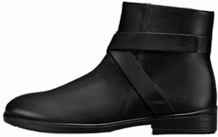 (Women) ECCO Touch 15 Series Chelsea Boot with Straps and Zipper 'Black' 26193301001 (Women) ECCO Touch 15 Series Chelsea Boot with Straps and Zipper 'Black' 26193301001