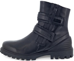 (Women) ECCO Tredtray Moto 'Black Zip' 46046301001 (Women) ECCO Tredtray Moto 'Black Zip' 46046301001