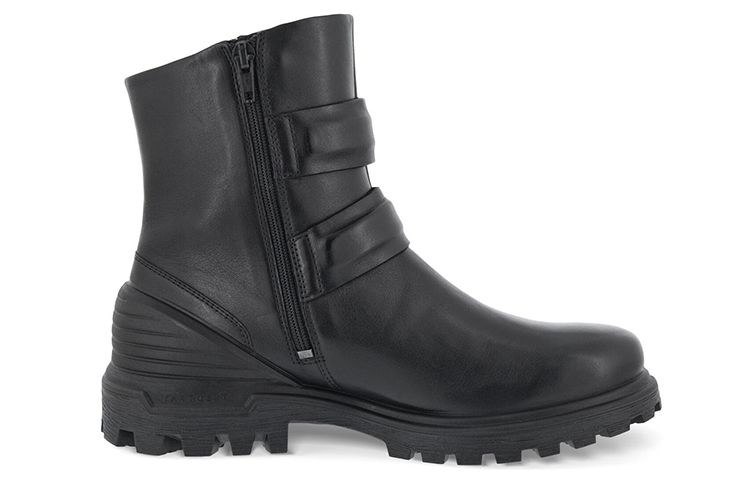 Order (Women) ECCO Tredtray Moto 'Black Zip' 46046301001