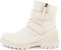 (Women) ECCO Tredtray Moto 'White Zip' 46046301378