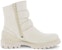 (Women) ECCO Tredtray Moto 'White Zip' 46046301378