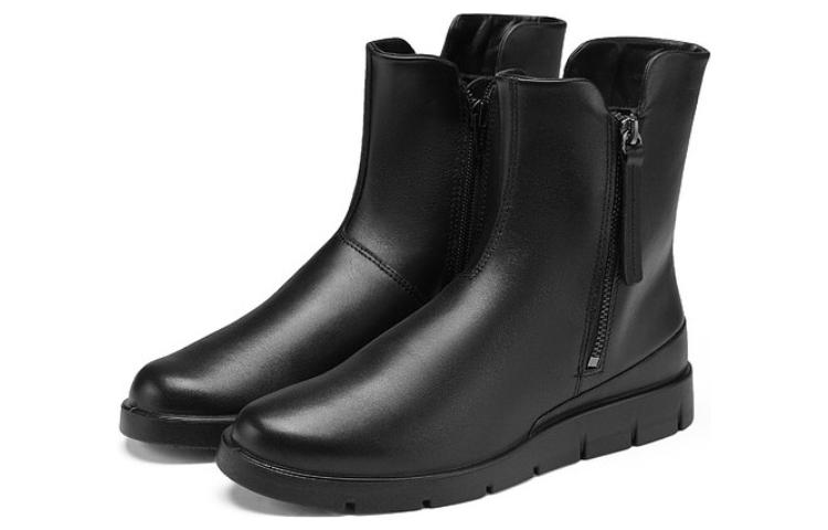 (W) ECCO Zip Chelsea Boot 'Black' 圖 3