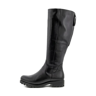 (W) ECCO Zip Fashion Versatile High-Top Boot 'Black'