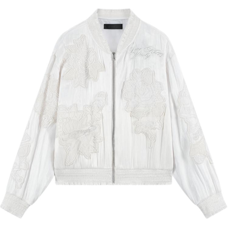 (Women) Ed Hardy SS25 Casual Long-Sleeve Baseball Jacket E1RBW405