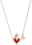 Buy (Women) Emporio Armani 925 Silver Necklace Rose Gold with Red Crystal Bunny. EG3566221