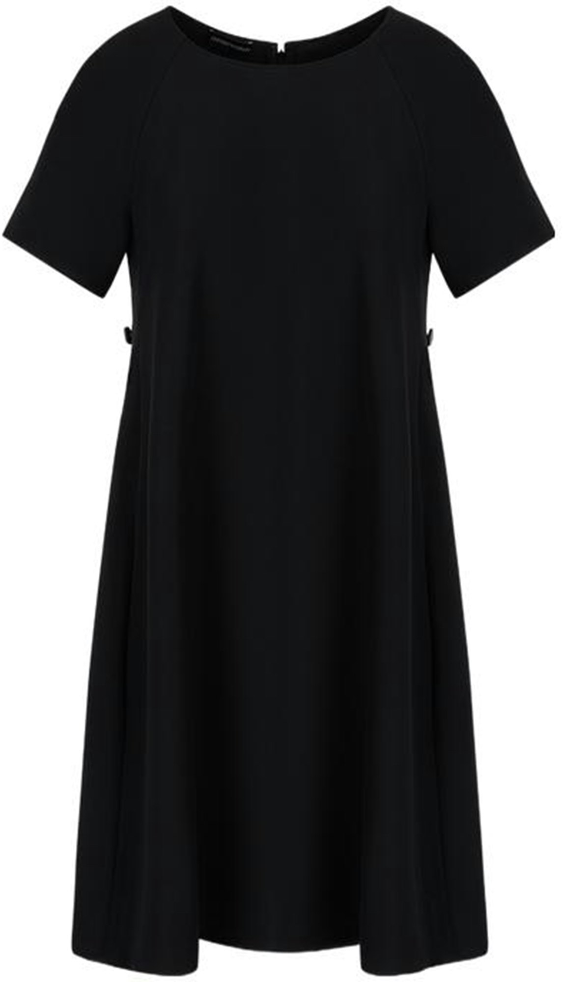 women-emporio-armani-black-a-line-crew-neck-short-sleeve-dress-ss-23-d4-na-1-s-2-nwaz-0999