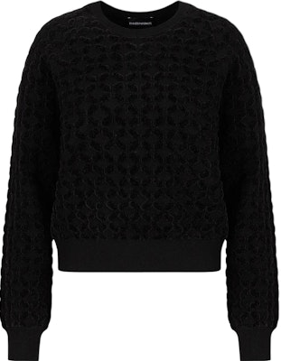 (Women) EMPORIO ARMANI Black Jacquard Knit Sweater FW22 Collection. 6L2MT22-M08Z1-F017 Buy (Women) EMPORIO ARMANI Black Jacquard Knit Sweater FW22 Collection. 6L2MT22-M08Z1-F017
