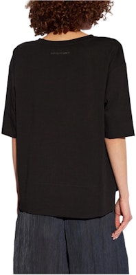 (W) Camiseta Negra de Manga Corta con Cuello Redondo y Logo EMPORIO ARMANI. 3D2T7C-2JFNZ-0999 Shop (W) Camiseta Negra de Manga Corta con Cuello Redondo y Logo EMPORIO ARMANI. 3D2T7C-2JFNZ-0999