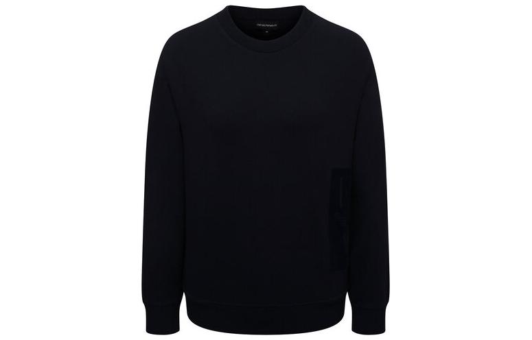 Order (Women) Emporio Armani  Black Long Sleeve Crew Neck Sweatshirt 6K2M7N-2JRIZ-0999