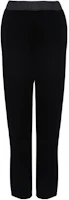 (Women) Emporio Armani Black Pleated Straight-Leg Casual Pants. H4NP2E-E2802-1999 (Women) Emporio Armani Black Pleated Straight-Leg Casual Pants. H4NP2E-E2802-1999